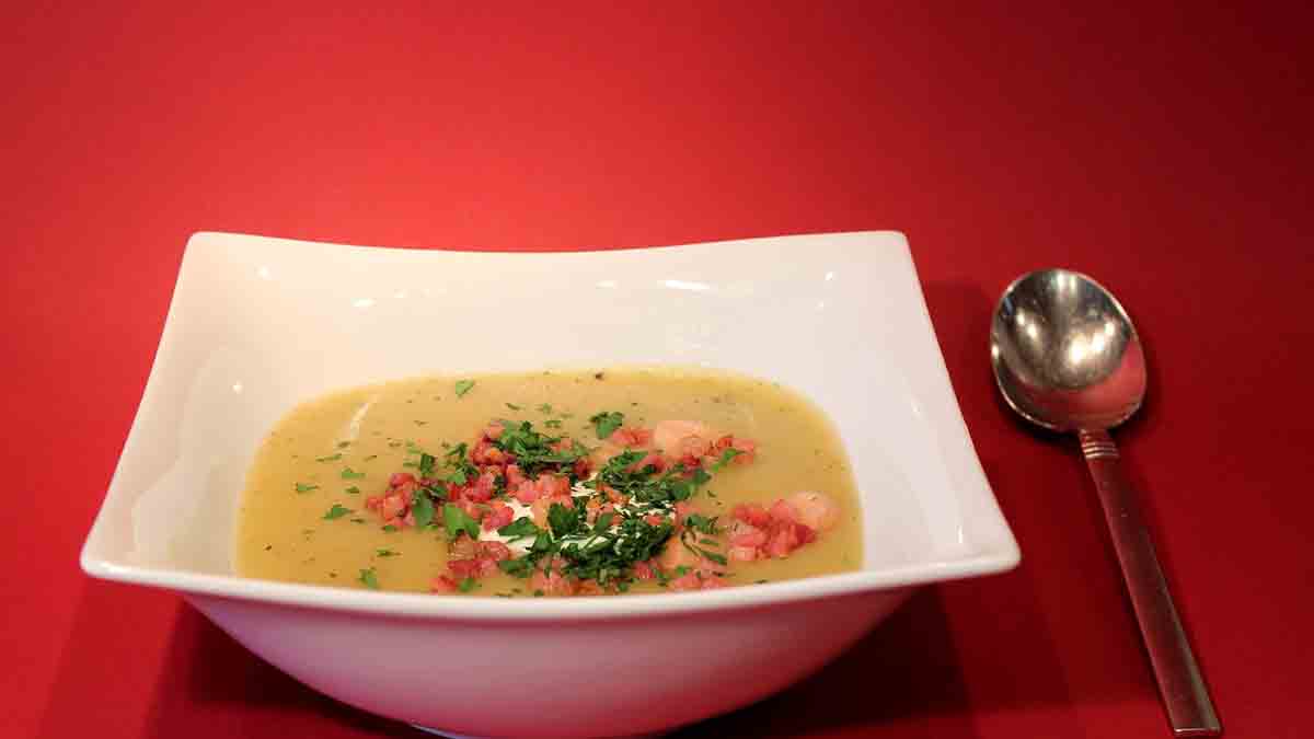 Ароматный Баварский пивной суп