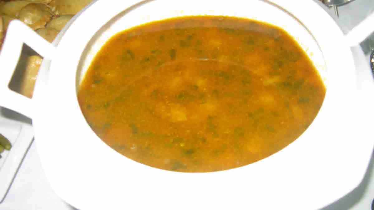 Сытный картофельный суп