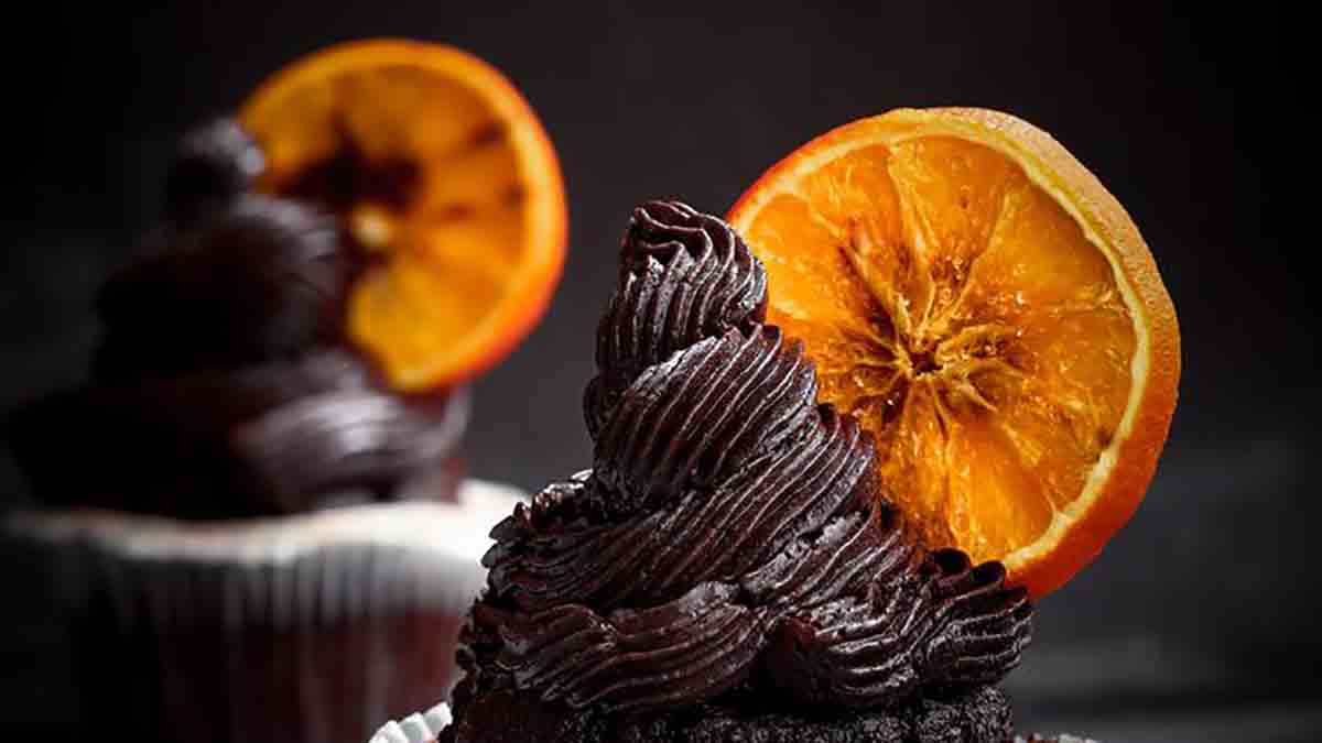 Шоколадно-апельсиновые горшочки